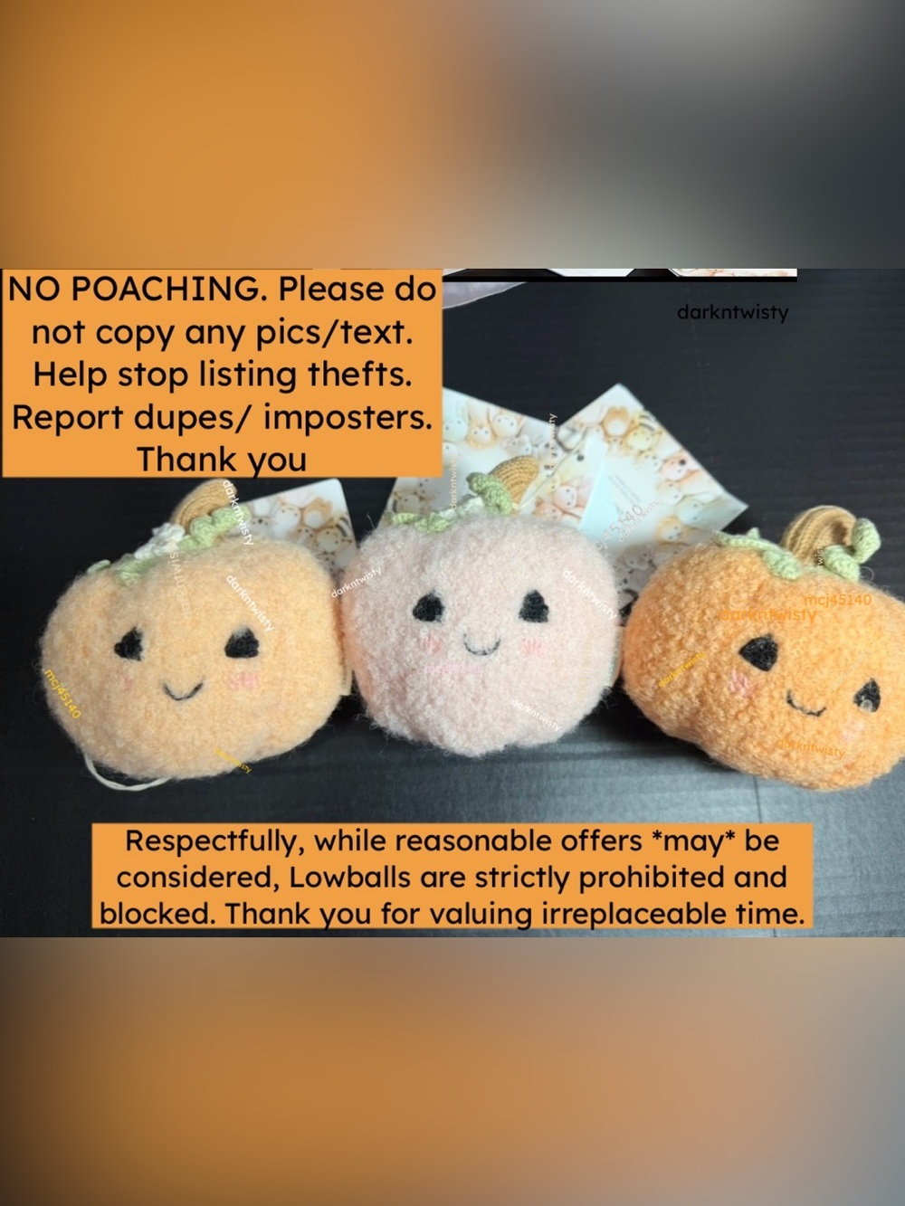 SET OF 3 BNWT CUDDLE + KIND PLUSH BOUCLE PUMPKINS ONLY